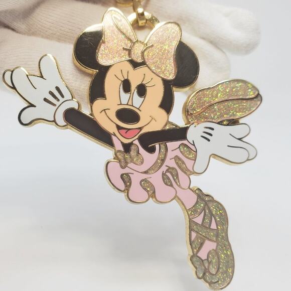 2007 Disney Minnie Mouse Ballerina Lanyard Dangle - Picture 2 of 9
